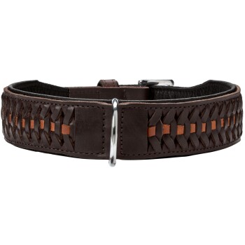 Halsband Solid Education Exclusive dunkelbraun 50 cm