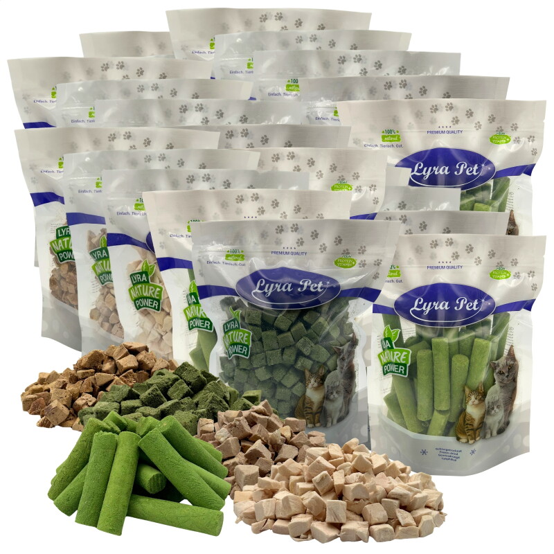 Lyra Pet Lyra Katzensnack Mix gefriergetrocknet 5 kg