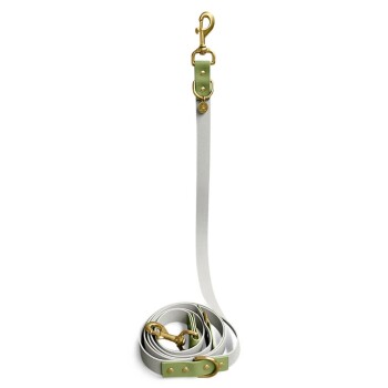 Führleine – Outdoor FLEX – 3-fach verstellbar grau/ grün 1,5 cm