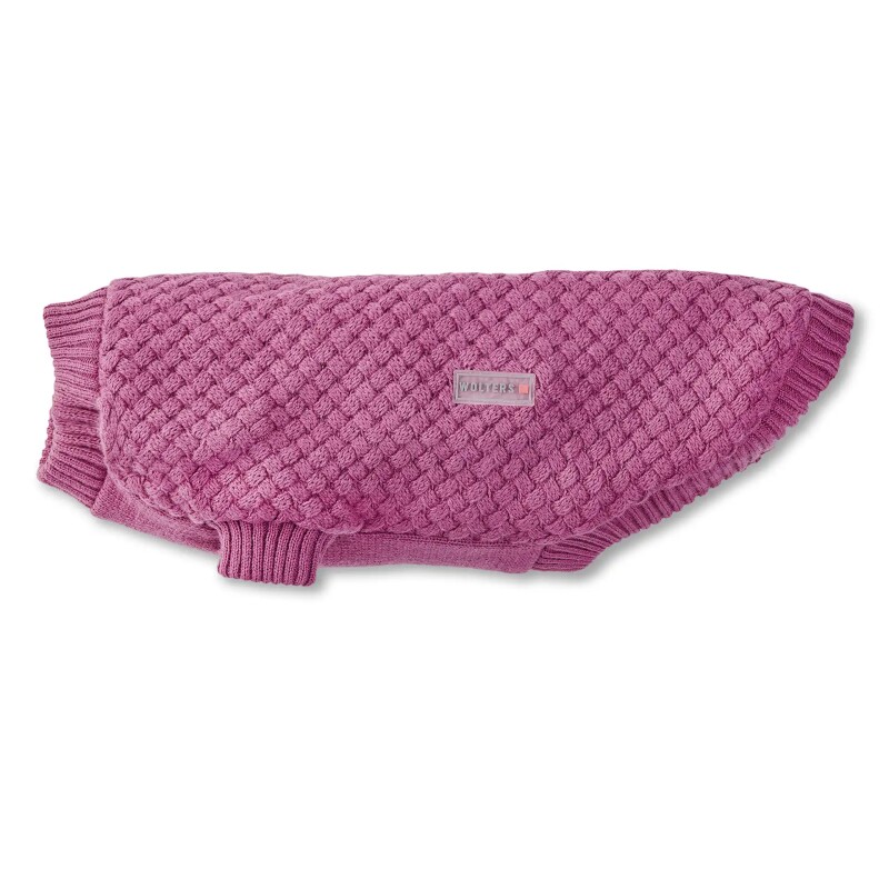 Wolters Strickpullover Square Hundezubehör himbeere 20 cm