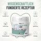 Weißer Behälter von "DENTA VITAL PULVER" für die Zahnpflege von Haustieren, mit deutschen Vorteilen wie natürlichen Zutaten und einfacher Dosierung.