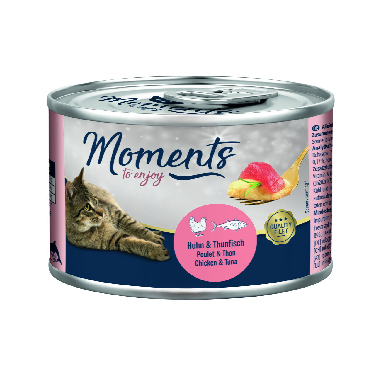 MOMENTS Adult Huhn und Thunfisch 12x140 g