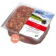 Packung proCani Beef Select Hundefutter, mit einem roten Etikett mit Text in deutscher Sprache, das natürliche Zutaten und keine Zusatzstoffe anzeigt.