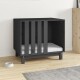 Hundehütte Massivholz Kiefer Hundehöhle Hundebett grau 70 cm, 50 cm, 62 cm