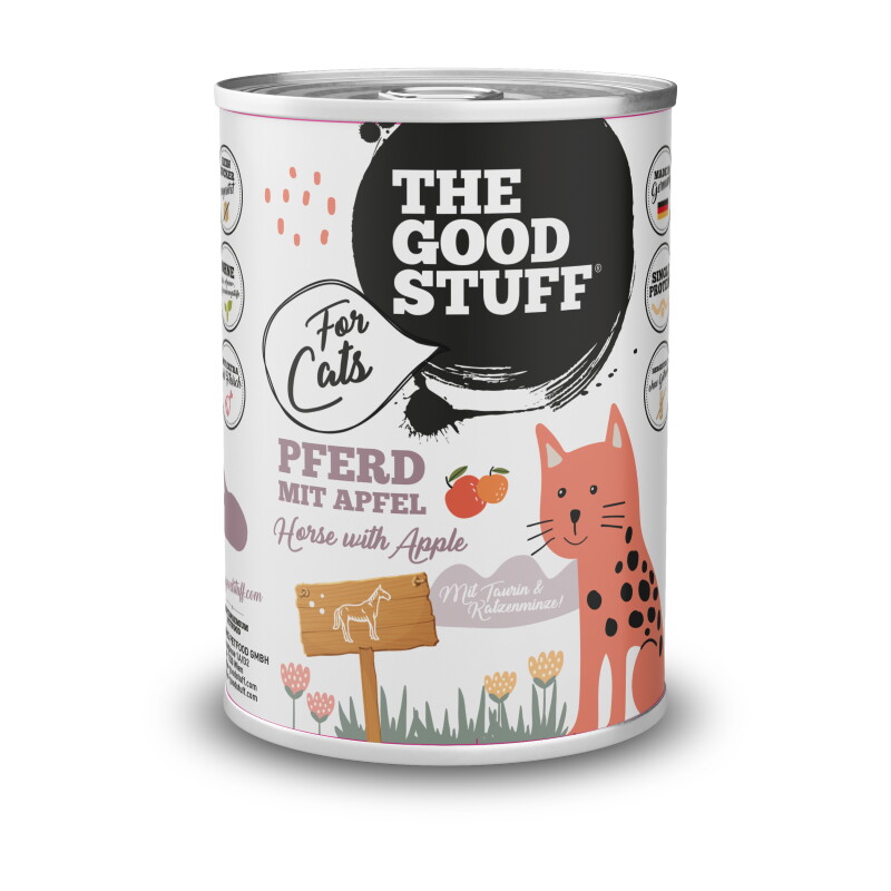 The Goodstuff Pferd mit Apfel 6x400 g