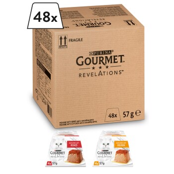 Gourmet Revelations Mousse in Sauce 48x57g Huhn