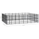 Hundezwinger Box Stahl 7,68 m, 5,76 m, 2 m