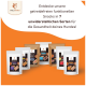 Verschiedene lebendige Verpackungen von getreidefreien funktionalen Hundesnacks von Wildfang, die gesundheitliche Vorteile zeigen.