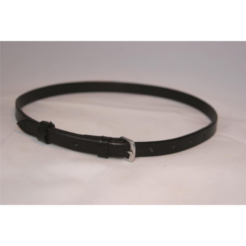 Hans Melzer Horse Equipment Hans Melzer Sperrriemen schwarz/silber WB (Warmblut)