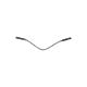 Schwarzes Haustierhalsband, verziert mit funkelnden Strasssteinen, das ein stilvolles und elegantes Design zeigt.