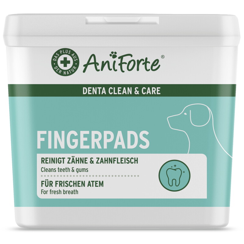 AniForte Fingerpads 50 Stück – Einfache Zahnpflege für Hunde