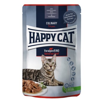 Happy Cat Culinary Adult 24x85g Voralpen Rind
