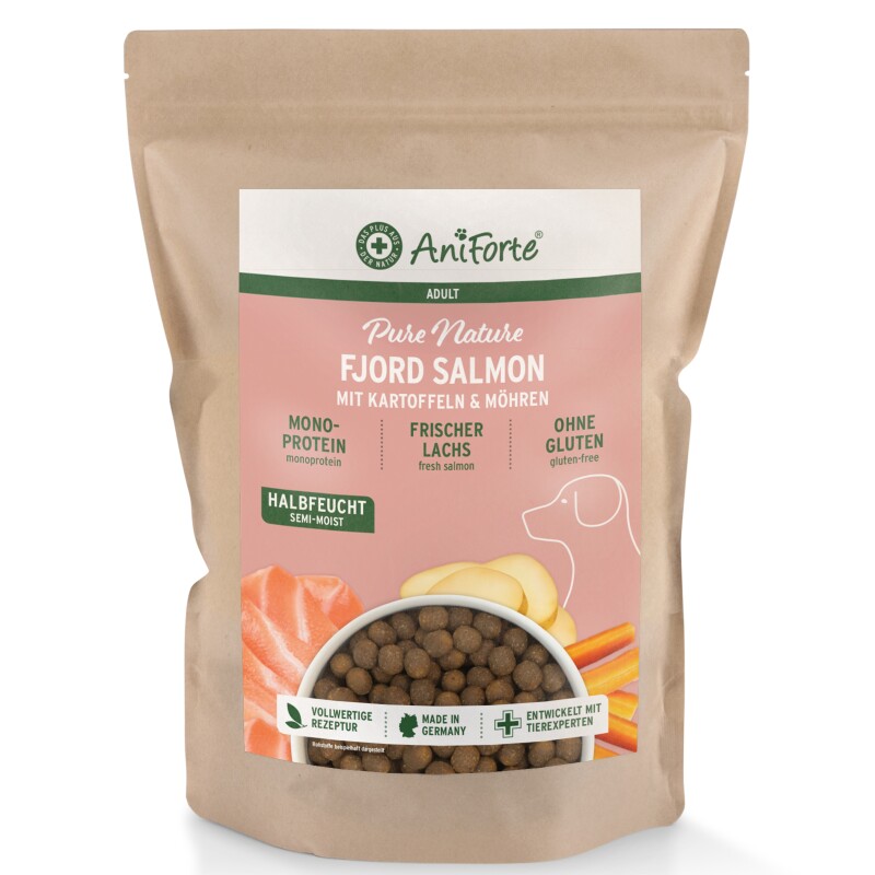 AniForte Trockenfutter FjordSalmon - frischer Lachs mit Kartoffeln 2 kg
