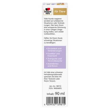 Doppelherz für Tiere Relaxspray für Hunde 90 ml