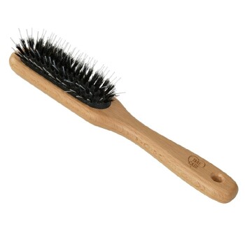 Wooden Brush with Bristles