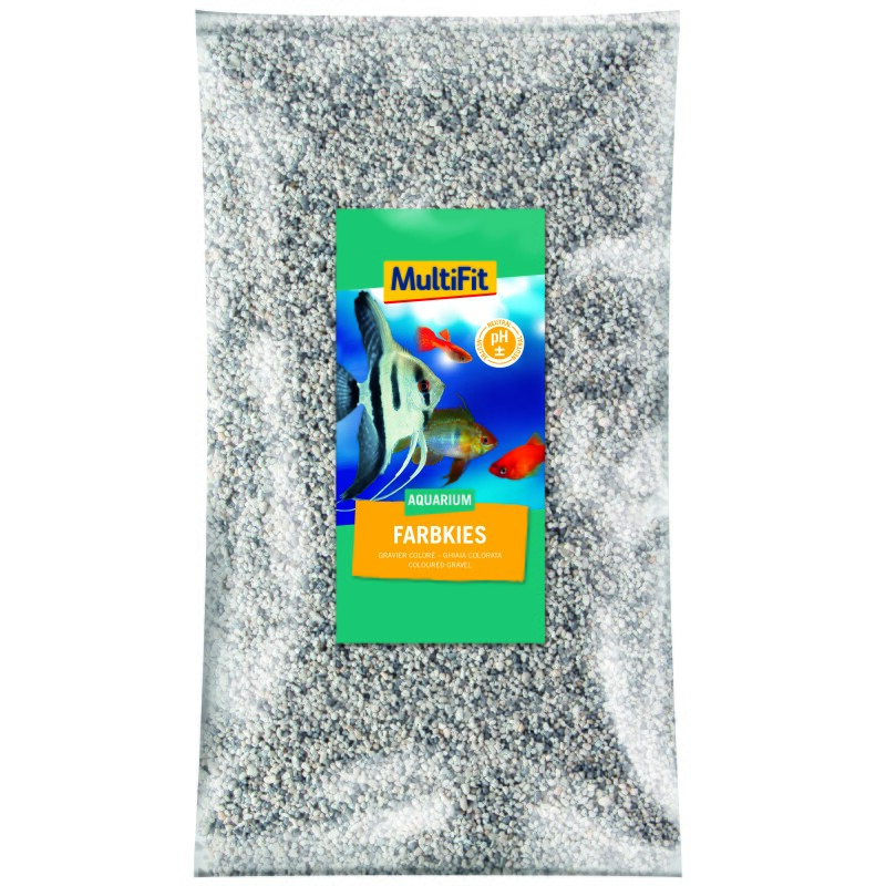 MultiFit Kleurgrind 2-3 mm 5 kg wit mix
