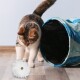 Katzenball aus echtem Schaffell