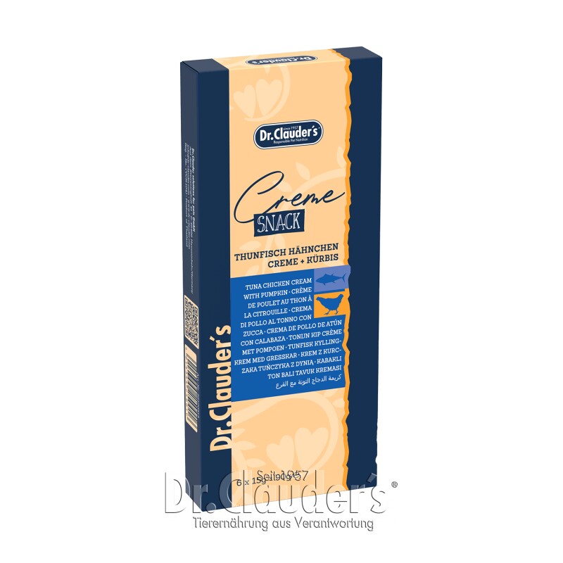 Thunfisch Hähnchen Creme mit Kürbis - 8x 90g