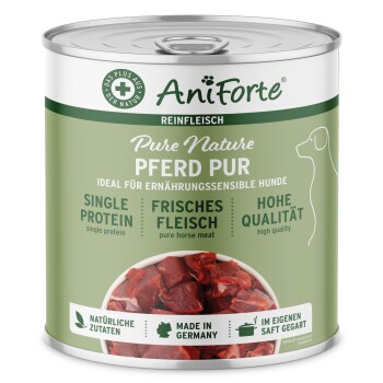 Nassfutter Pferd Pur 6 x 400 g 800 g