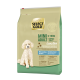 Select Gold Mini Adult Hundefutterbeutel, 5-10 kg, für empfindliche Hunde, mit einem Pudel und Text über Insektenprotein und Nährstoffvorteilen.