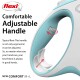 Image of a Flexi pet leash handle showcasing its comfortable, adjustable, ergonomic design for various hand sizes.