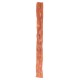 A single, long, chewy dog treat stick with a textured surface, resembling a meat strip, ideal for pet snacks.