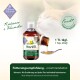 Hanföl-Ergänzung für Katzen und Hunde, mit einer Flasche mit Katzenbild, Anweisungen zur täglichen Anwendung und ernährungsphysiologischen Vorteilen.