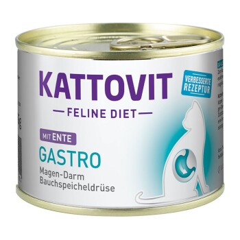 Feline Diet GASTRO 12x185g Ente