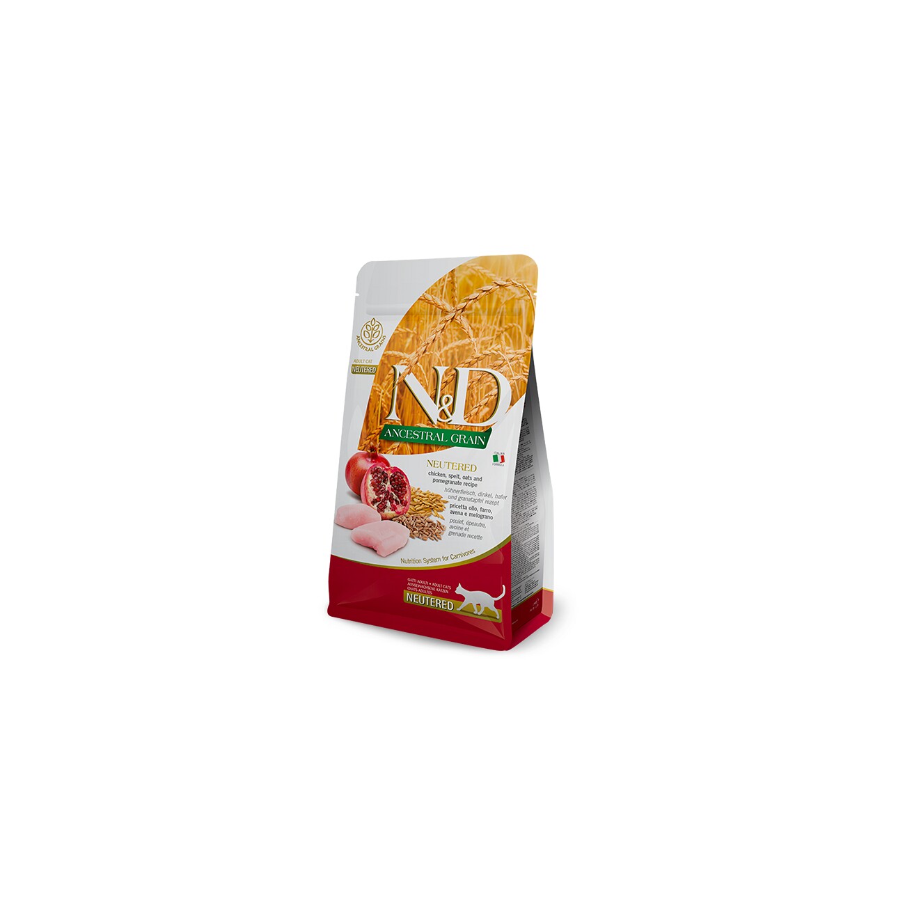 N&D Farmina Ancestral Grain Adult für kastrierte Katzen 2x5 kg