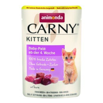 animonda Carny Kitten Baby-Paté 12×85 g