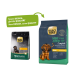 Select Gold Hundefutterbeutel, mit "Mini Junior" für Hunde von 5-10 kg, mit einem neuen Designetikett, das "Neues DESIGN, gleiche QUALITÄT" besagt.