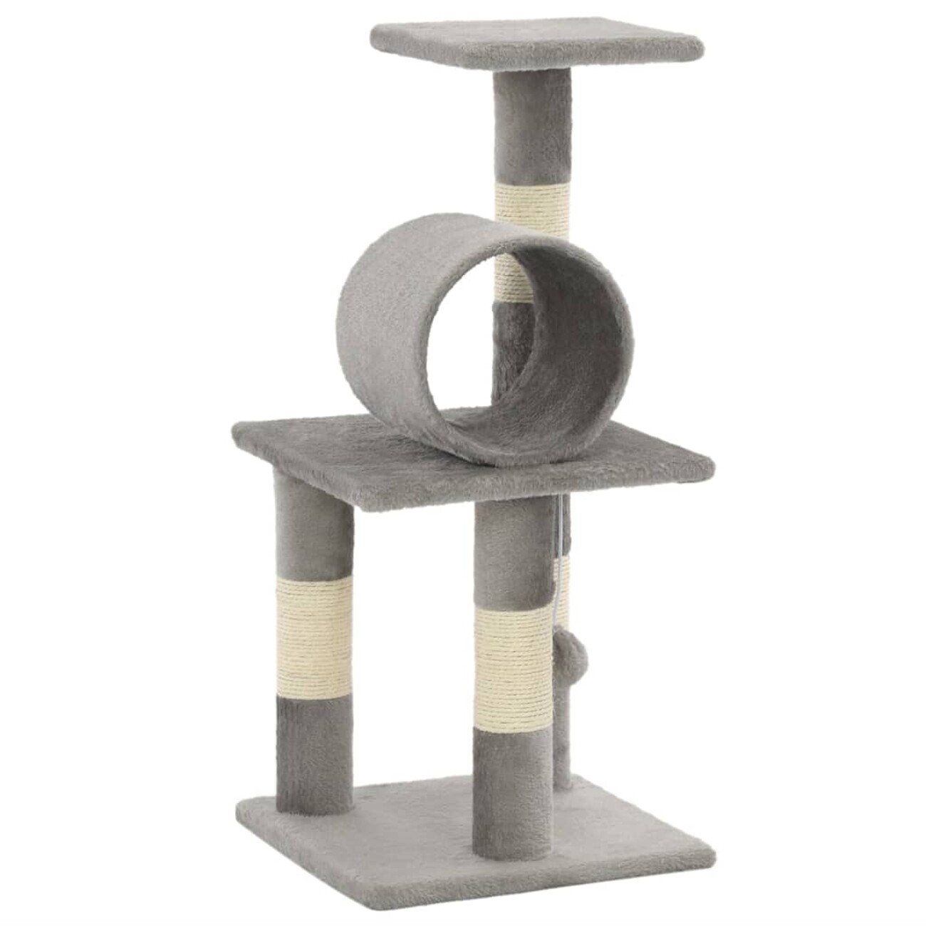 Vidaxl Grau Katzen-Kratzbaum Sisal 65 Cm - Bild 2