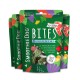 Drei grüne SmoothieDog Bites Beutel, gefriergetrocknete 'Lamm' Hundesnacks; Etikett zeigt 'Gefriergetrockneter Snack' und 'FREEZE DRIED'.