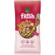 Real Nature ‚frish‘ Adult-Hundefutterbeutel, rötlich-pink, Badge „NEW - NEU“, Schüssel mit Rindfleisch, Kartoffel, Karotte und Erbsen