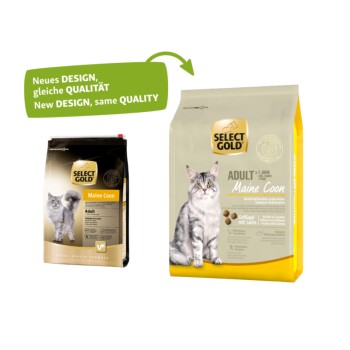 Maine Coon Adult Volaille & saumon 2,5 kg