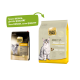 Select Gold Katzenfutterverpackung für Maine Coon Erwachsene, mit einer grauen Katze. Text: "Neues DESIGN, gleiche QUALITÄT" und "Erwachsene 1 Jahr."