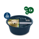 Behälter mit Panto Mineral Lick für Schafe, Ziegen und Wildtiere, mit einem Schafsgesicht auf dem Etikett und Nährwertinformationen.
