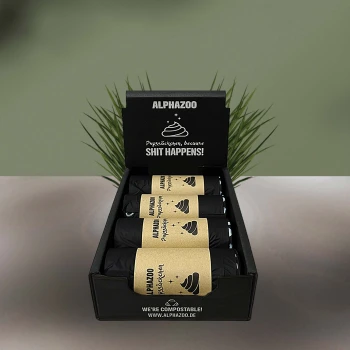 Pupssäckchen Kotbeutel 120 Stück für Hunde I Kompostierbare Hundekotbeutel