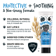 Bugalugs Wrinkle Moisturising Cream Tube für Hunde, beschriftet mit 'Protective + Soothing & Non-Greasy Formula', zeigt kolloidales Hafermehl.