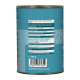 Dose Katzenfutter von Pets Nature GmbH, 400g, zeigt Nährstoffzusätze und analytische Bestandteile in mehreren Sprachen.