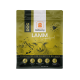 Hundetrockenfutterverpackung mit "Balloony Lamm Superfood" und einer Schafillustration, die "Für die Verdauungsbalance formuliert" und Nährstoffsymbole angibt.