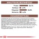 Tierfutterverpackung mit analytischen Komponenten: Protein 26,1%, Ballaststoffe 4,9%, Fett 22,0%, Asche 6,2%. Zutaten auf Deutsch aufgeführt.