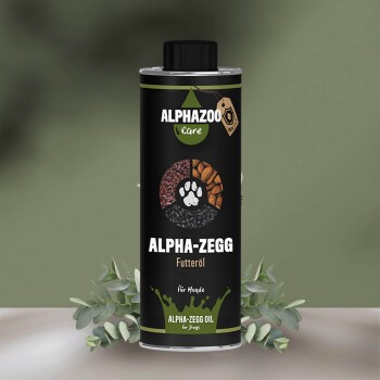 Alpha-Zegg Futteröl für Hunde und Katzen 500 ml