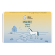 Seifenverpackung mit der Aufschrift "mauke SEIFE" zur Behandlung von Mauke, mit Anweisungen auf Deutsch und Yuki Cares-Logo, 80g.