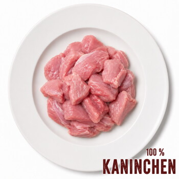 Dose Reavet Kaninchen Pur hypoallergenes Hundefutter, 400g, Einzelprotein, 100% Muskelfleisch, getreide- und zuckerfrei.