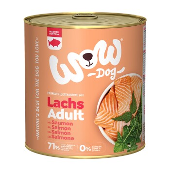 Adult 6 x 800 g Zalm met paardenbloem