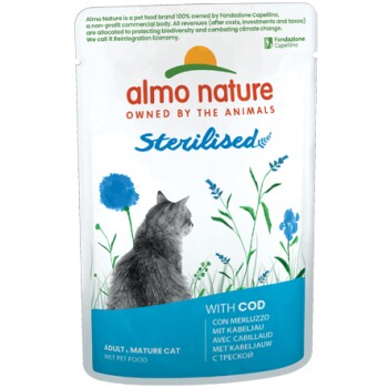 Sterilised 30 x 70 g Cabillaud