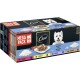 Cesar Mega Pack nourriture pour chien, 40 x 100g, comprenant des repas pour chiens âgés en gelée. Inclut des saveurs avec du bœuf, du poulet et du riz.