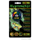 Hygrometer by Exo Terra for monitoring terrarium humidity levels, featuring a dial with a range from 0% to 100% and multilingual instructions.