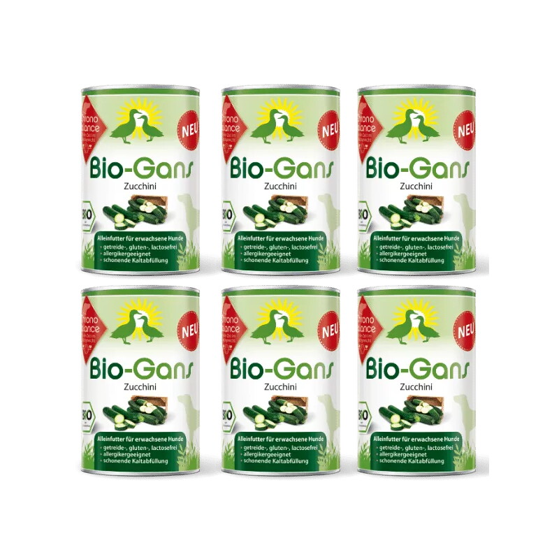 ChronoBalance Alleinfutter Gans mit Zucchini 2,4 kg